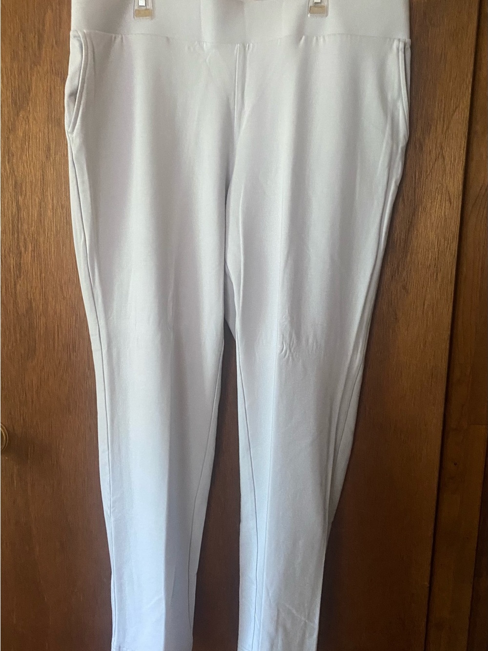 Light Gray j.Jill Affinity French Terry Slacks